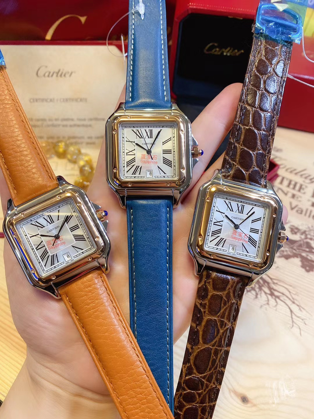 Cartier replica watch wholesale 25070922