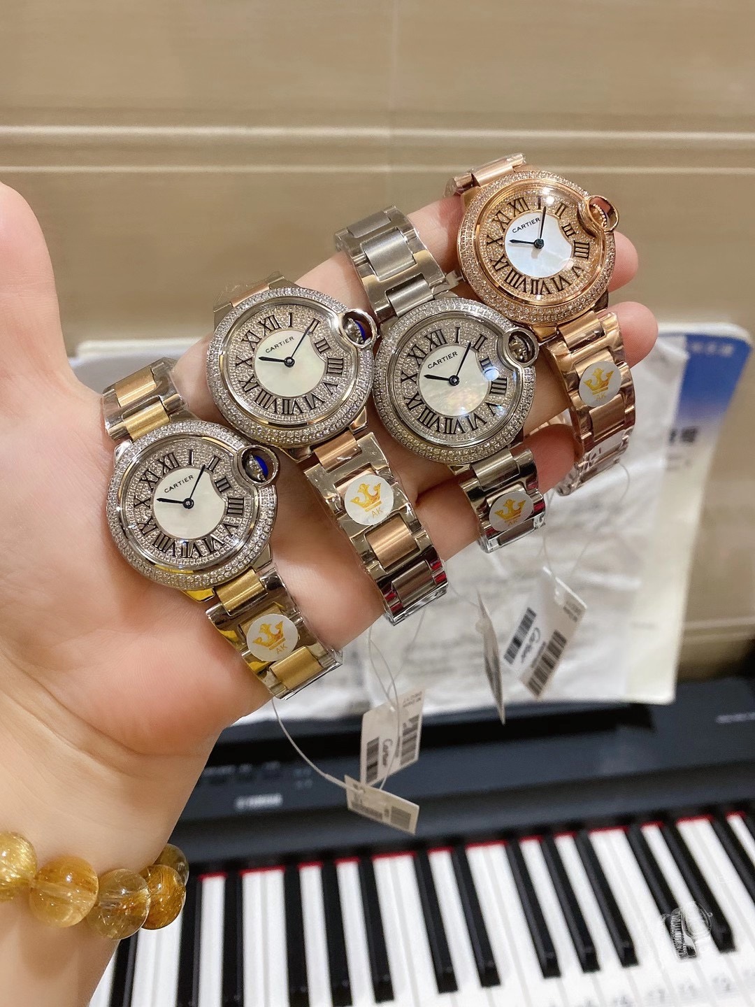 Cartier replica watch wholesale 25071004