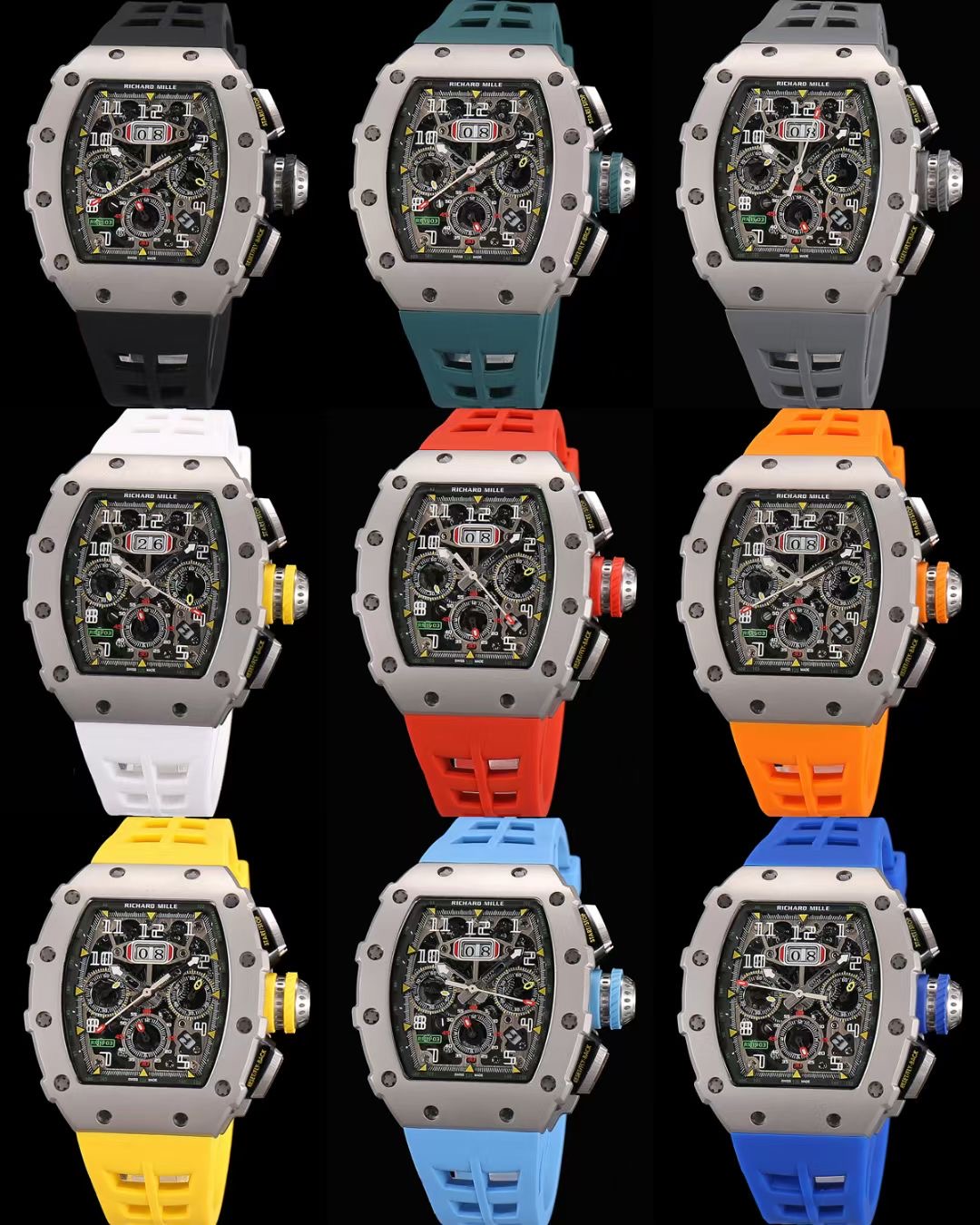 Richard Miller replica watch wholesale 25071618