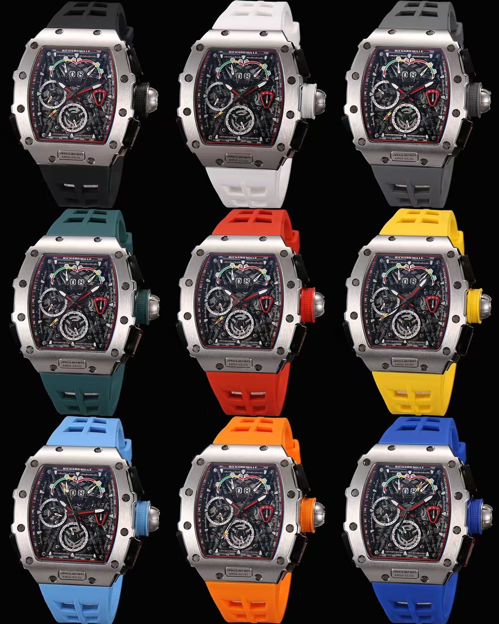 Richard Miller replica watch wholesale 25071615