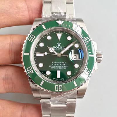 N廠 勞力士 Rolex  V8 潛航者 Submariner 116610LV 綠水鬼