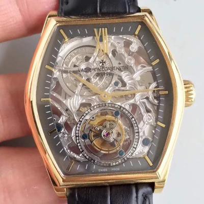 VC江詩丹頓馬耳他系列30135/000R-8973黑色盤腕錶