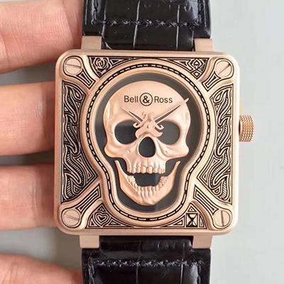柏萊士AVIATION系列BR 01 BURNING SKULL