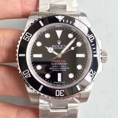 勞力士 Rolex 潛航者 Submariner 水鬼 114060 Supreme