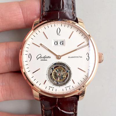 Glashutte  格拉蘇蒂原創議員系列1-94-03-04-04-04 陀飛輪