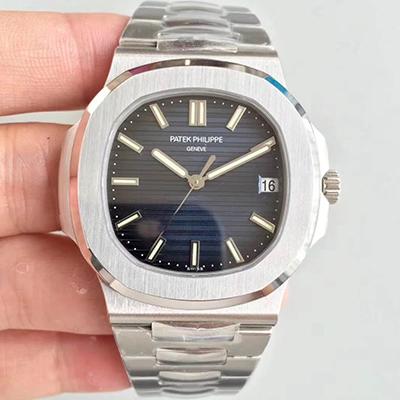 PF廠PATEK PHILIPPE 百達翡麗 Nautilus系列 5711/1A 藍色錶盤 - Noob