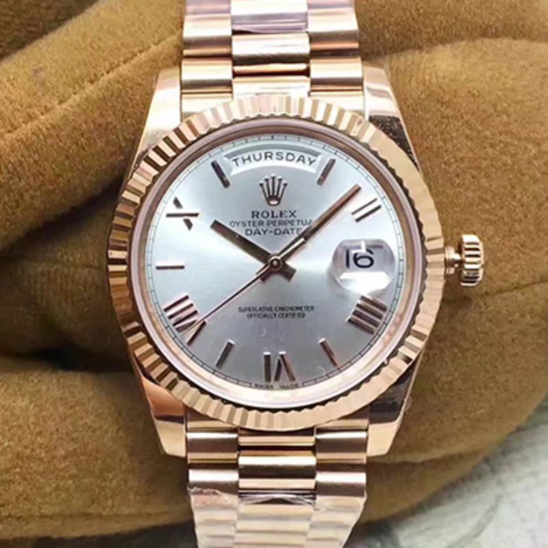 N廠 勞力士 Rolex 星期日歷型 DAY-DATE M228235-0032 玫瑰金