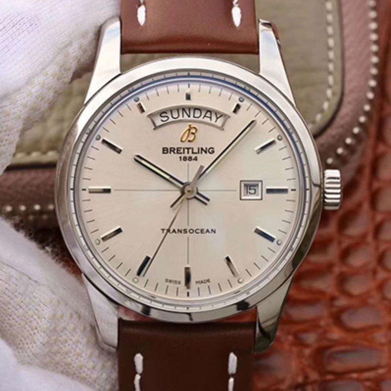 Breitling 百年靈 TRANSOCEAN DAY & DATE 越洋星期日歷腕錶 A4531012/G751/739P/A20BA.1