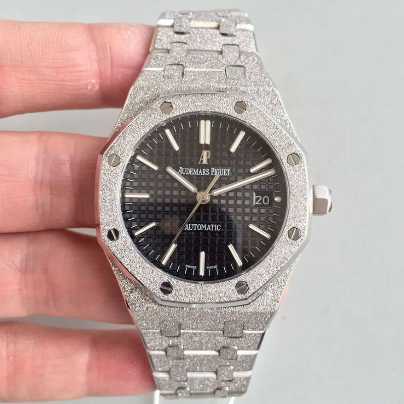 愛彼 AP 皇家橡樹系列 Royal Oak 霜金腕錶 Frosted Gold 15454BC.GG  .1259BC.01