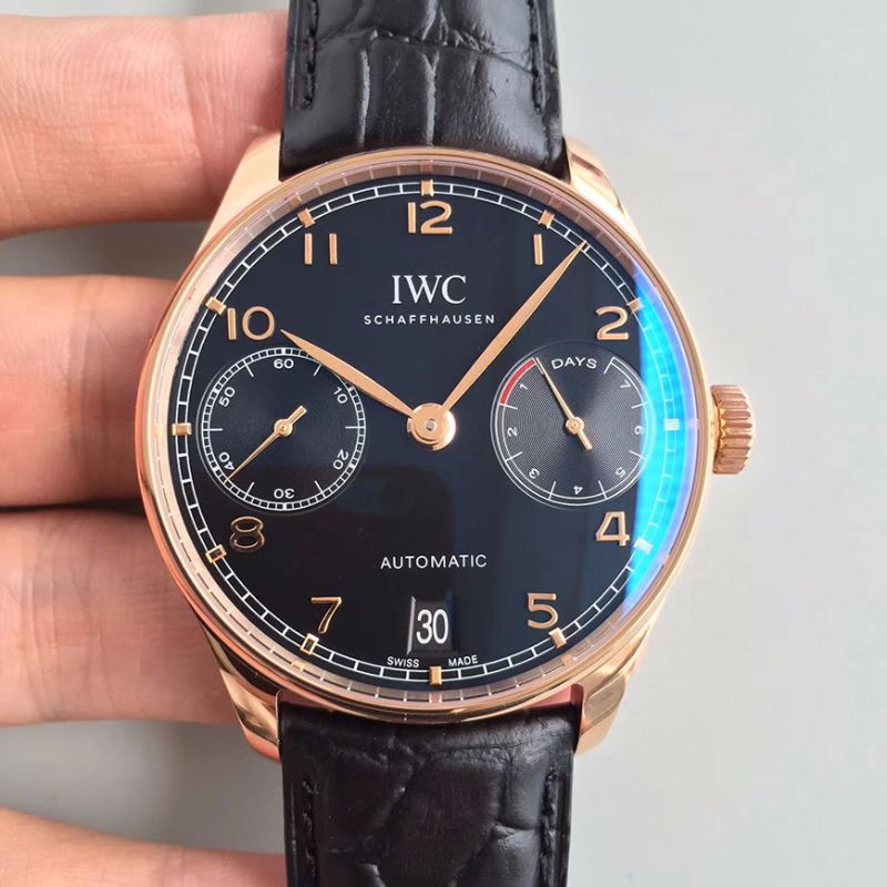 ZF廠 IWC 萬國 Portugieser Automatic 葡萄牙系列自動腕錶 IW500701 七日鏈（葡七）