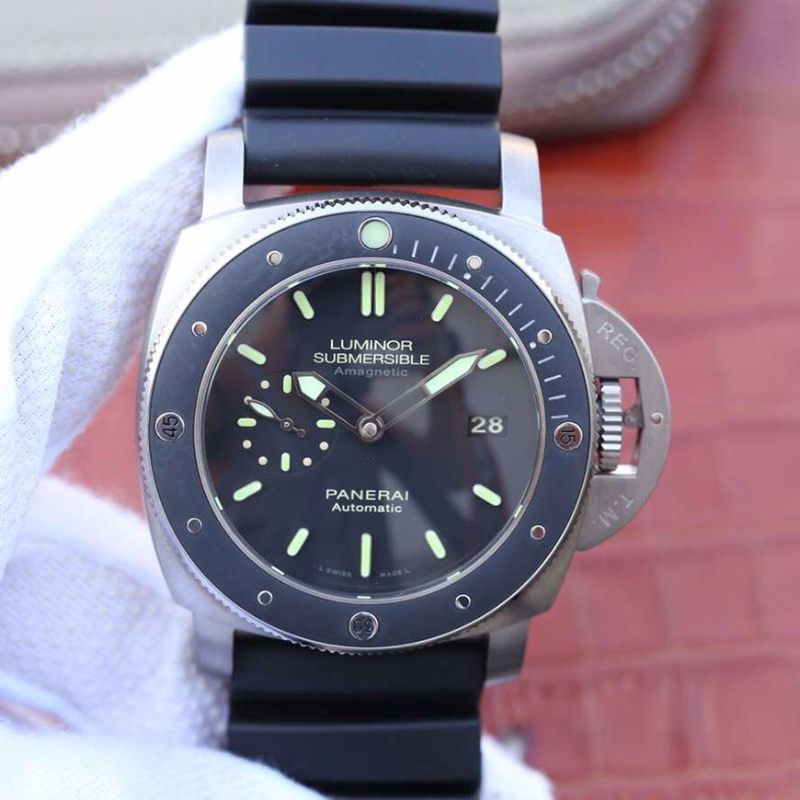 VS廠 Panerai 沛納海 LUMINOR SUBMERSIBLE 1950 AMAGNETIC 3 DAYS AUTOMATIC TITANIO Pam00389/Pam389